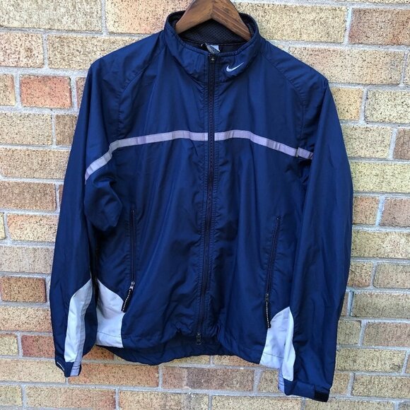 Vintage Nike Collar Swoosh Jacket Small - Picture 1 of 7